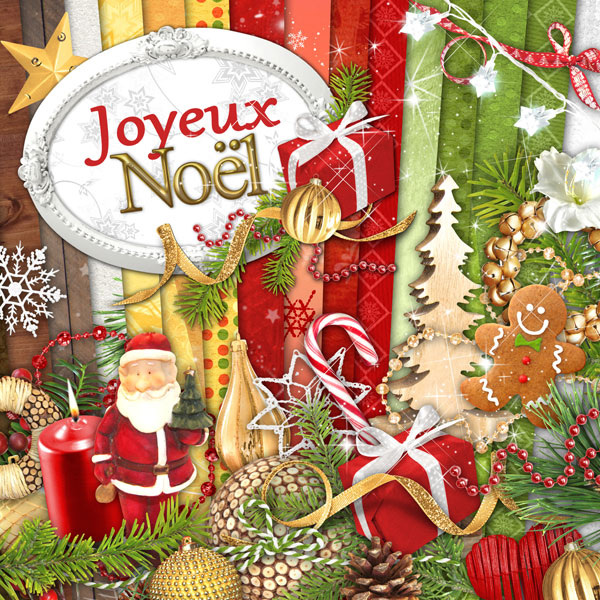 Kit « Joyeux Noël » en téléchargement | CDIP Boutique ...