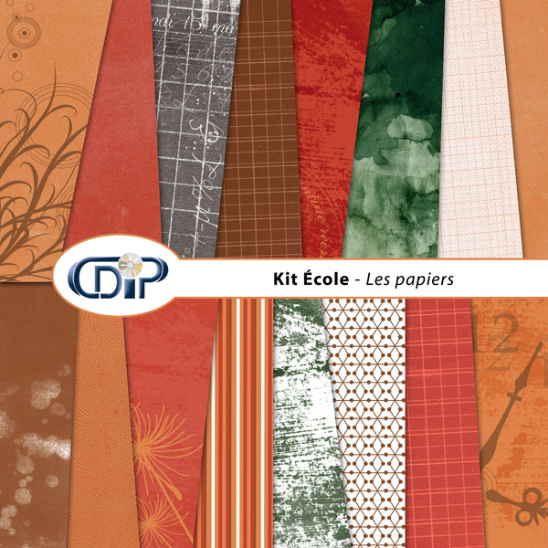 Kit « Ecole » - 01 - Les textures