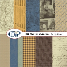 Kit « Photos d'antan » - 01 - Les textures