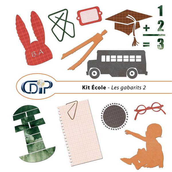 Kit « Ecole » - 06 - Les gabarits 2