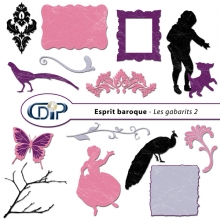 Kit « Esprit baroque » - 06 - Les gabarits 2