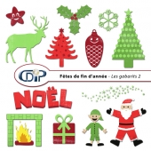 Kit « Fêtes de fin d'année » - 06 - Les gabarits 2