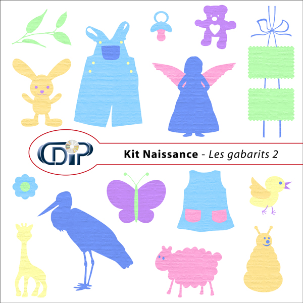 Kit « Naissance » - 06 - Les gabarits 2