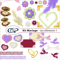 Kit « Mariage » - 02 - Les embellissements 1