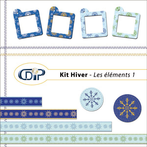 Kit « Hiver » - 04 - Les embellissements 3 