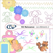 Kit « Naissance » - 03 - Les embellissements 2
