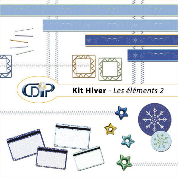 Kit « Hiver » - 03 - Les embellissements 2 