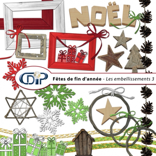 Kit « Fêtes de fin d'année » - 04 - Les embellissements 3