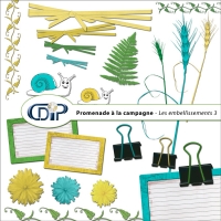 Kit « Promenade à la campagne » - 04 - Les embellissements 3