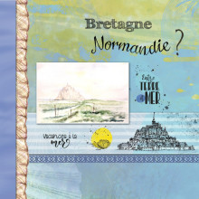 kit Bretagne Normandie digital Studio-Scrap le mont