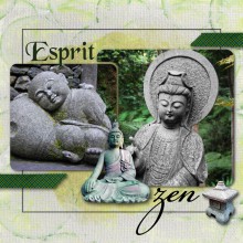kit Incroyable vert esprit zen