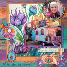 kit Inspiration gipsy studio-scrap sur la route