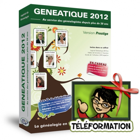 G2012 - 00 - Généatique prestige 2012 en coffret + Formation