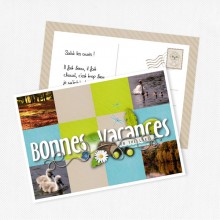 carte postale vacances