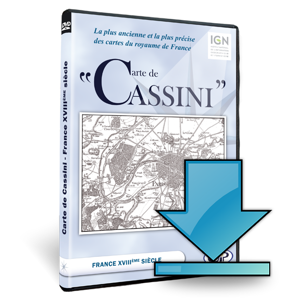 Cassini - 00 - Carte de Cassini en téléchargement