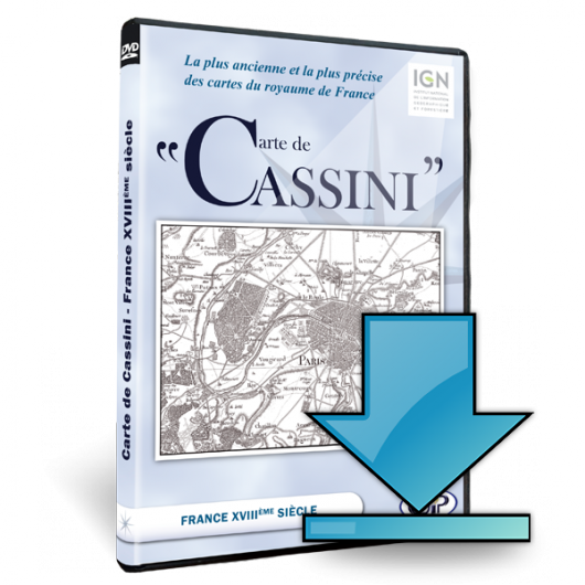 Cassini - 00 - Carte de Cassini en téléchargement