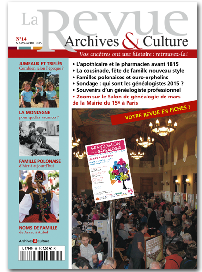 Archives et Culture n°14