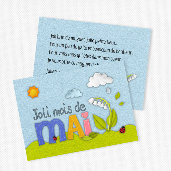 Carte 1er mai gratuite