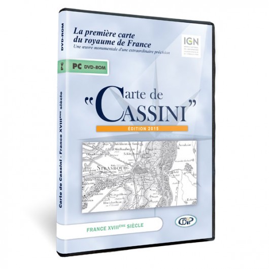 Cassini - 01 - Carte de Cassini en DVD