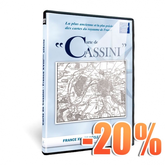 Cassini - 00 - Carte de Cassini en DVD - 20 ans