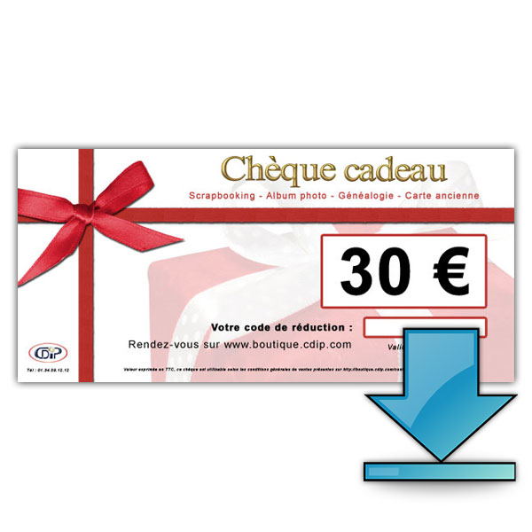 Chèque Cadeau Noel