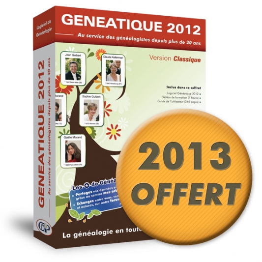 G2012 - 00 - Généatique Classique - 2013 offert