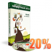 G2012 - 00 - Généatique  2012 option Cd-Rom + guide - 20 ans