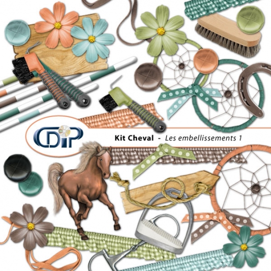 Kit « Cheval » - 02 - Les embellissements 1