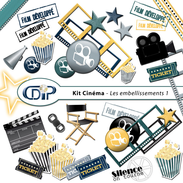 Kit « Cinéma » - 02- Les embellissements 1