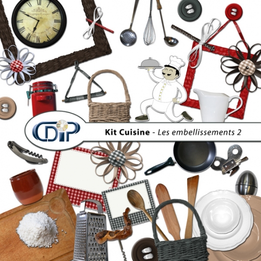 Kit « Cuisine » - 03 - Les embellissements 2