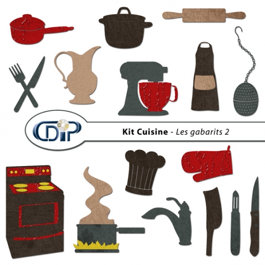 Kit « Cuisine » - 06 - Les gabarits 2