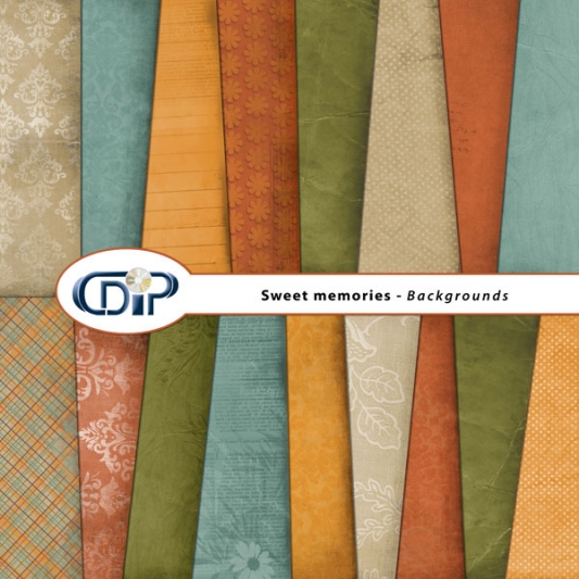 "Sweet memories" digital kit - 01 - Backgrounds 