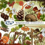 Kit « Esprit de la forêt » - 03 - Les embellissements 2 
