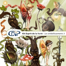 Kit « Esprit de la forêt » - 04 - Les embellissements 3 
