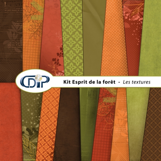 Kit « Esprit de la forêt » - 01 - Les textures 
