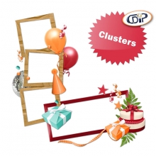 Anniversaries and birthdays digital kit cluster frames