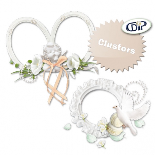 Kit « Fleur de coton » - 08 - US - Les clusters