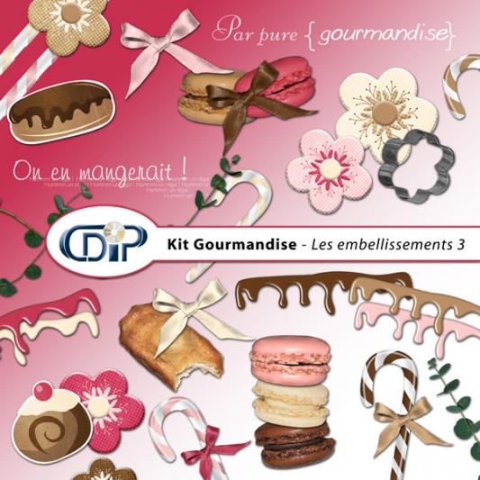 Kit « Gourmandise » - 04 - Les embellissements 3