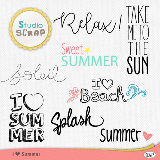 kit-i-love-summer-gabarits-wordart