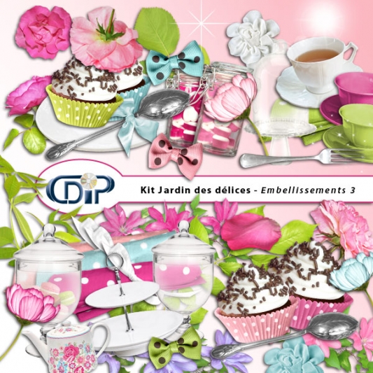 Kit « Jardin des delices » - 04 - Les embellissements 3
