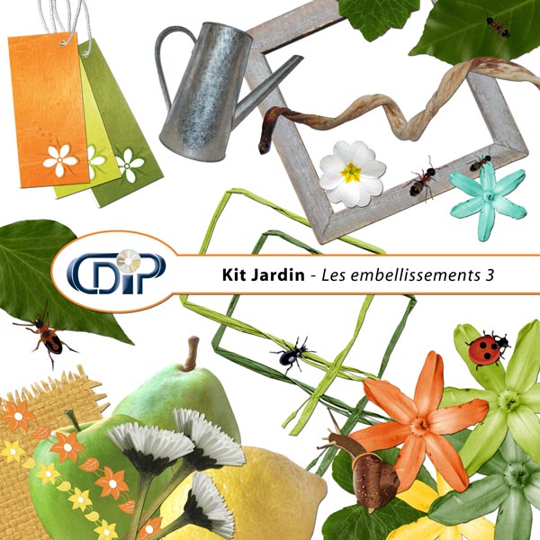 Kit « Jardin »   - 04 - Les embellissements 3 