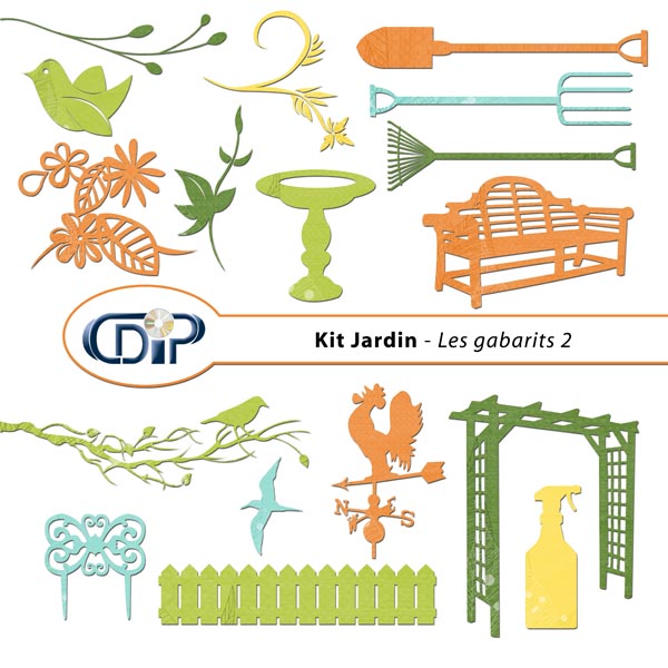 Kit « Jardin »   - 06 - Les gabarits 2 