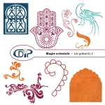 Kit « Magie orientale » - 06 - Les gabarits 2
