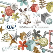 Kit « Noël enchanté » - 02 - Les embellissements 1