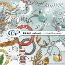 Kit « Noël enchanté » - 04 - Les embellissements 3