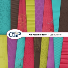 Kit « Passion déco » - 01 - Les textures 