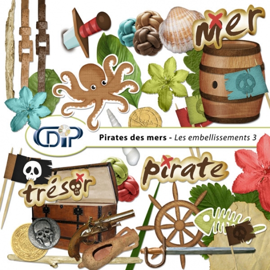 Kit « Pirates des mers » - 04 - Les embellissements 3