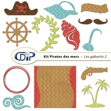 Kit « Pirates des mers » - 06 - Les gabarits 2