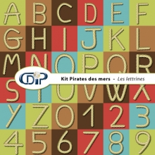 Kit « Pirates des mers » - 07 - Les lettrines