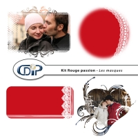 Kit « Rouge passion » - 09 - Masques